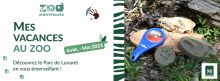 bannière programmation vacances printemps zoo 2023