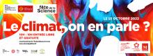 Bannière de la Fête de la science 2022 au Parc de Lunaret