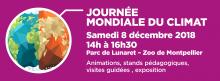 Bandeau Journée mondiale pour le climat Bandeau Journée mondiale pour le climat